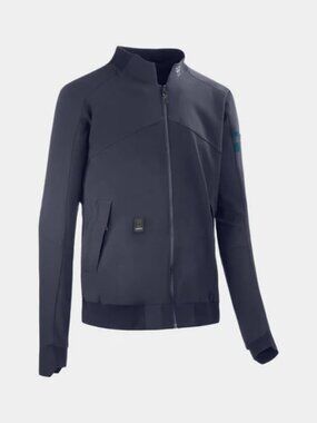 Horse Pilot Airbag Compatible Bomber Jacket in Navy Size Medium